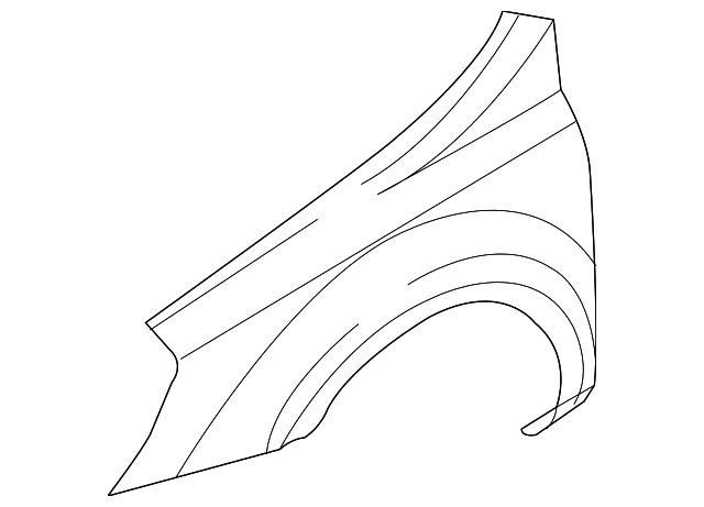 66321-4J010 FENDER, RIGHT