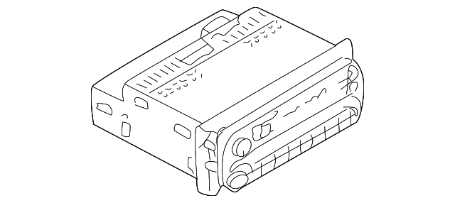 MR459822 Деталь RADIO