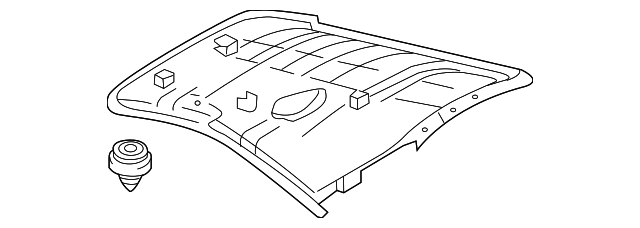 85844-3E000FC Деталь UPPER QTR TRIM, LEFT