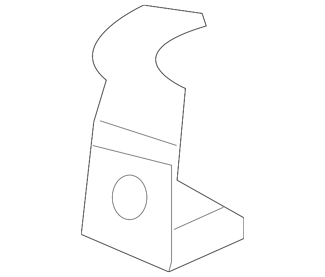 85575-3E000CY Деталь JACK CARRIER, RIGHT