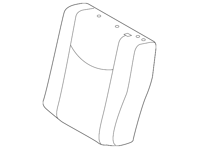 71078-47170-G5 Деталь SEAT BACK COVER, LEFT