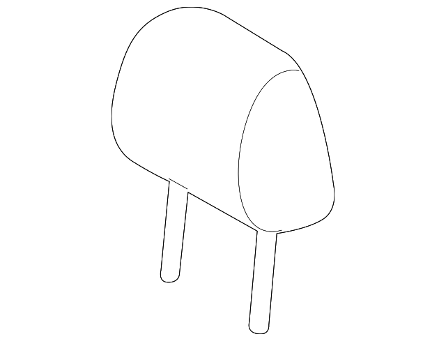 71940-47161-E1 Деталь HEADREST, OUTER, LEFT