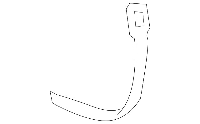 164-988-00-51-9F54 Деталь RELEASE HANDLE, LEFT