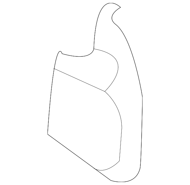 78818-JA00A Деталь CLOSING PLATE, RIGHT