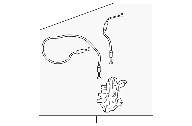64607-33240 LOCK CABLE