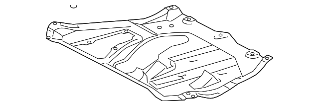 51440-0E010 CENTER SHIELD