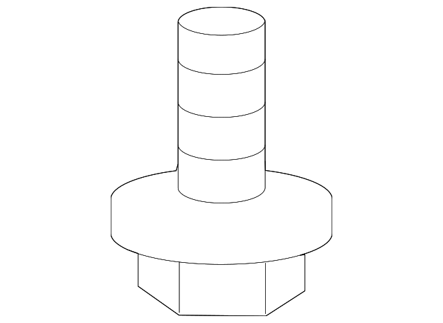 90080-15094 Деталь CENTER SHIELD BOLT