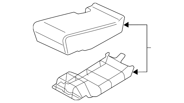 4H0-886-405-A-BA2 Деталь CENTER CUSHION