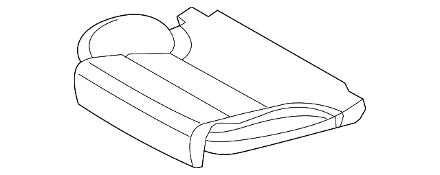 4H0-885-375-F Деталь SEAT CUSHION PAD, LEFT