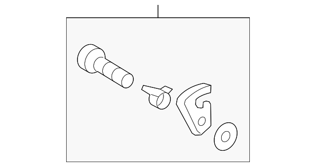 4H0-898-025-C Деталь SEAT FRAME HARDWARE KIT, LEFT