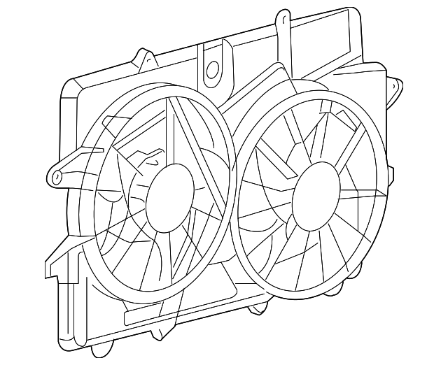 5L8Z-8C607-CB Деталь FAN ASSY