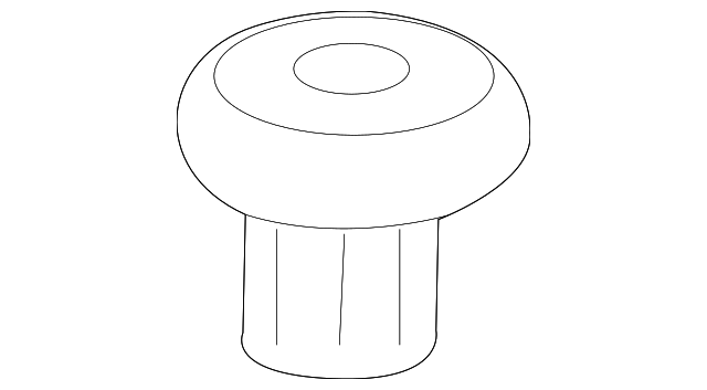 22855263 HEADREST GUIDE BEZEL, RIGHT