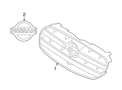 Maxima GRILLE & COMPONENTS