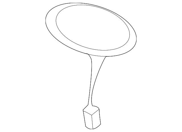 0K53E-6696050 Деталь INST PNL SPEAKER, RIGHT