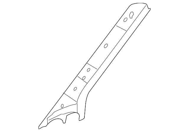 5104276AA Деталь WINDSHIELD PILLAR TRIM