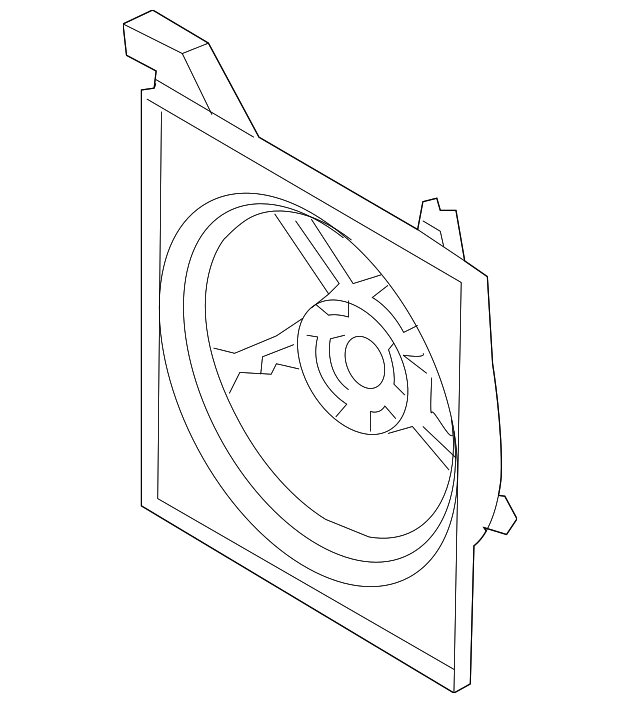 25350-2F000 Деталь COOLING SHROUD