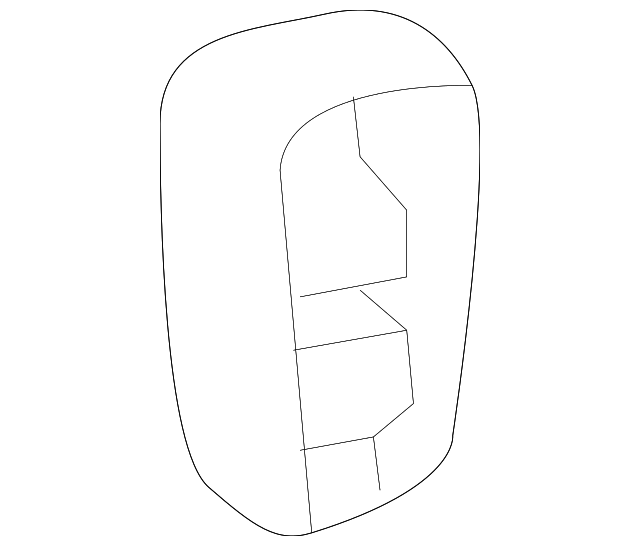 84921-08030-A1 Деталь RECLINE KNOB