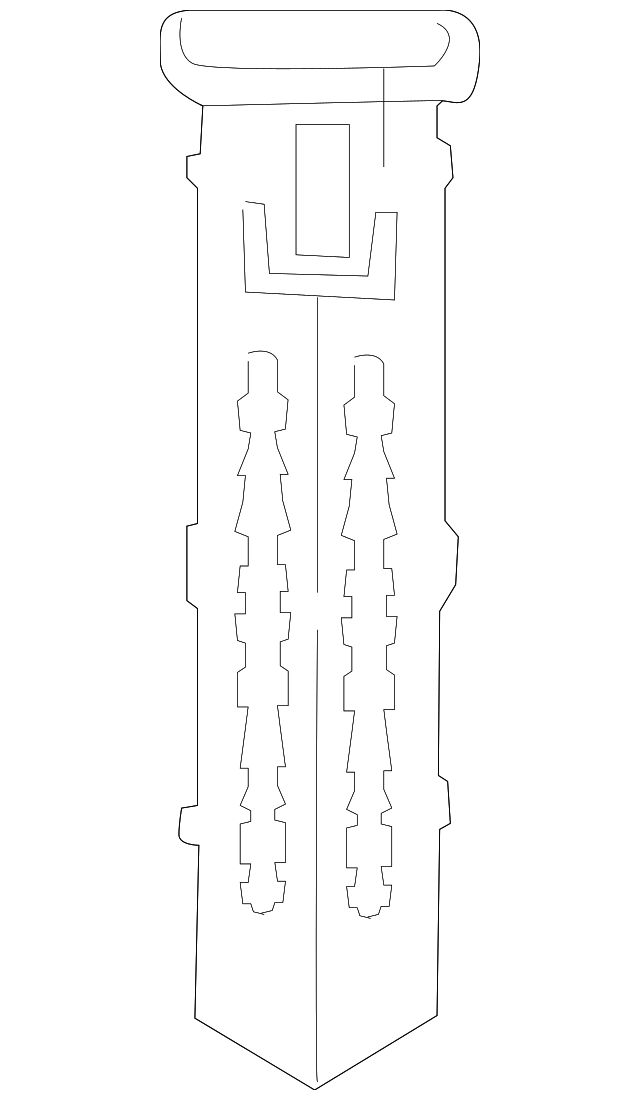 7B0-881-920-H-DK5 Деталь HEADREST GUIDE, LEFT