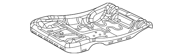 7B0-881-105-A Деталь CUSHION FRAME, RIGHT