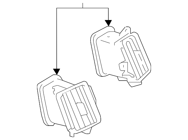 68751-3LM0A Деталь AIR VENT GRILLE, LEFT