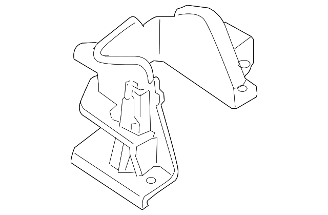 11253-7Y110 Деталь SIDE MOUNT BRKT, LEFT