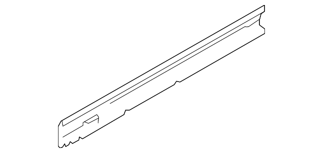 65170-1M200 Деталь ROCKER REINF, LEFT