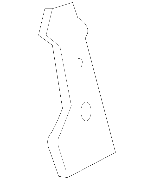 1L2Z-8348-AA SIDE SEAL, RIGHT