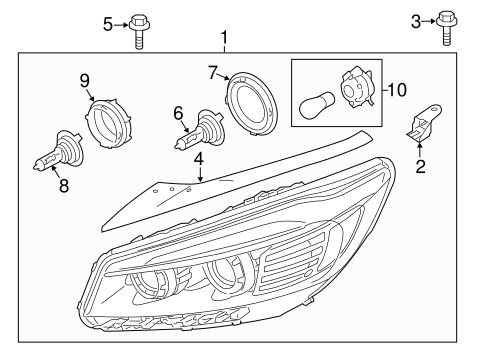 Sorento BULBS - CHASSIS 4