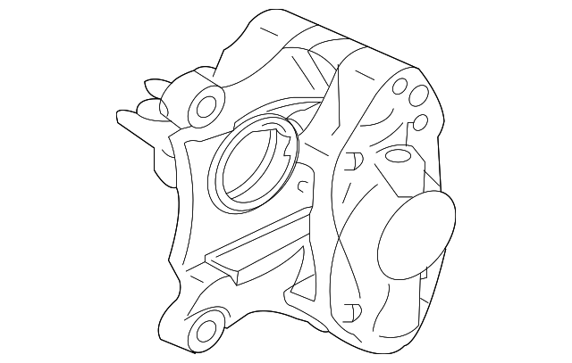 4605A576 Деталь CALIPER ASSY, RIGHT
