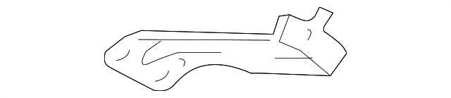 55722-0D100 LOWER COVER BRACKET