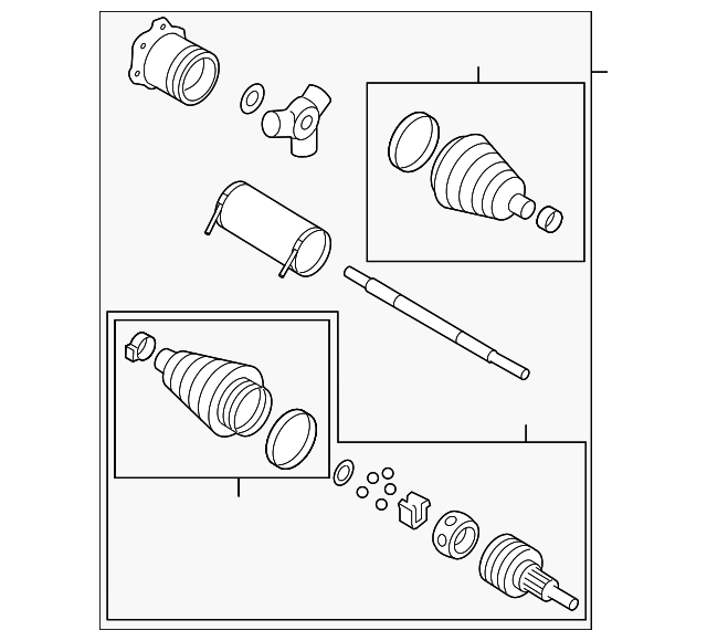 25856606 Деталь AXLE ASSY