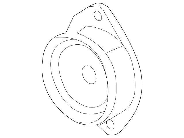 96673601 Деталь FRONT DR SPEAKER, LEFT