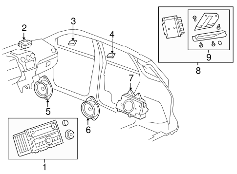 Captiva Sport SOUND SYSTEM