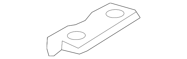 73858-3NF5A Деталь ROOF MOLDING CLIP, RIGHT
