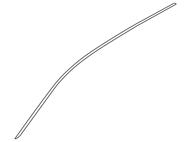 73853-3NF0A Деталь ROOF MOLDING, LEFT