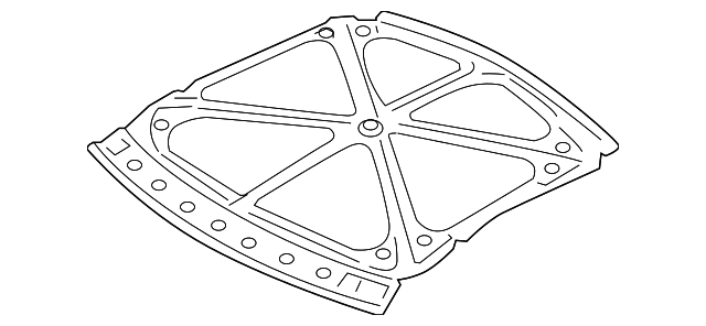 731D0-JW90A Деталь REINF PANEL