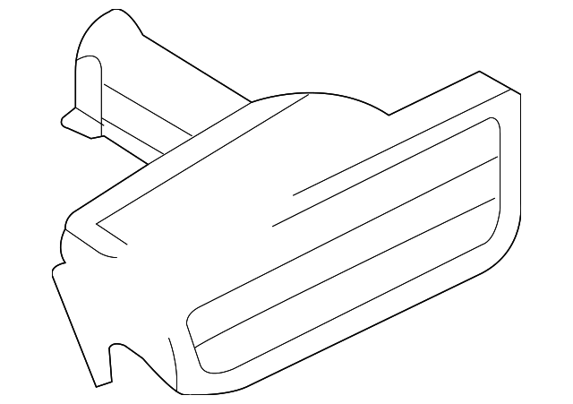 4E0-949-127 Деталь REPEATER LAMP, LEFT