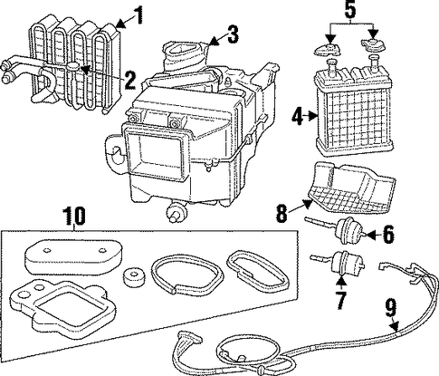 Viper CONDENSER, COMPRESSOR & LINES