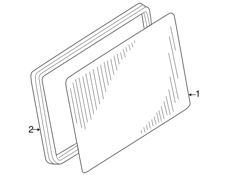 G500 GLASS & HARDWARE - BACK