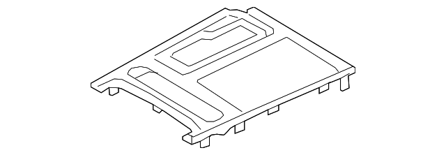 84650-B1000-ZH3 Деталь FINISH PANEL