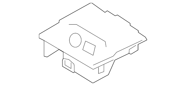 84675-B1000-ZH3 Деталь STORAGE COMPART