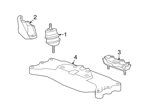 Camaro ENGINE & TRANS MOUNTING