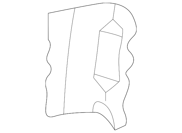 61666-AA010 ANCHOR PLATE, LEFT