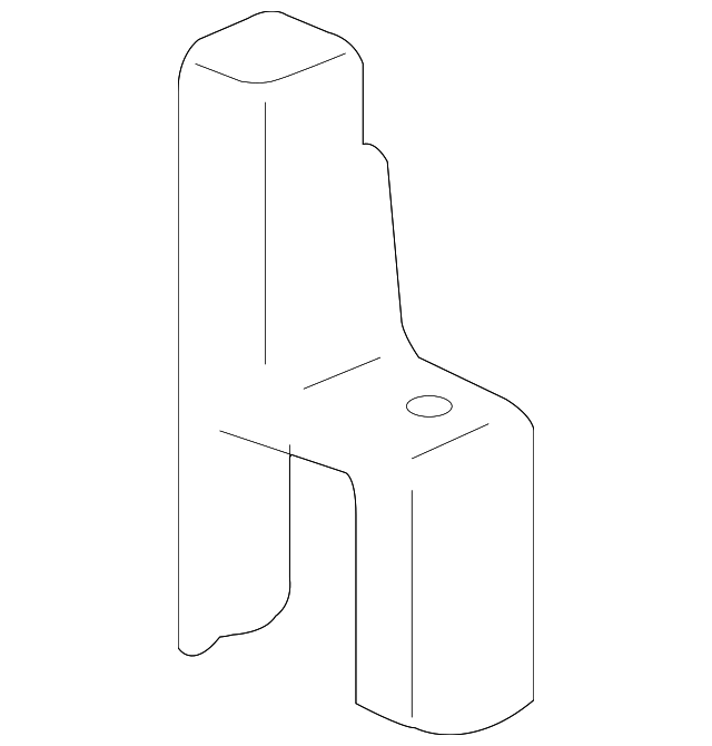 8123359090 Деталь BUMPER BRACKET, RIGHT