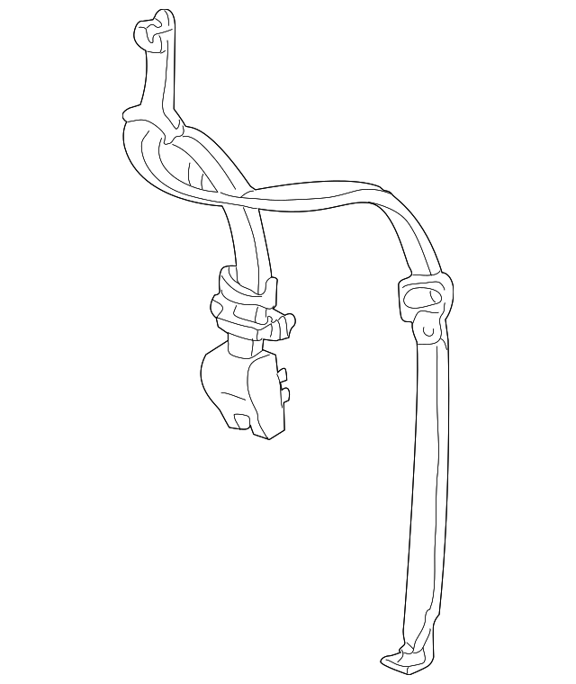 F7UZ-16611B68-FCZ Деталь REAR SEAT, RIGHT