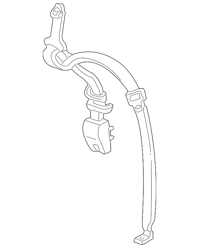 XC2Z-16611B68-BAA Деталь REAR SEAT, LEFT