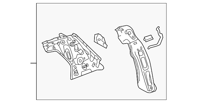 20772405 UPPER QTR PANEL, RIGHT