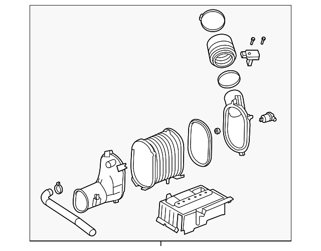 6C3Z9600H Деталь AIR CLEANER ASSY