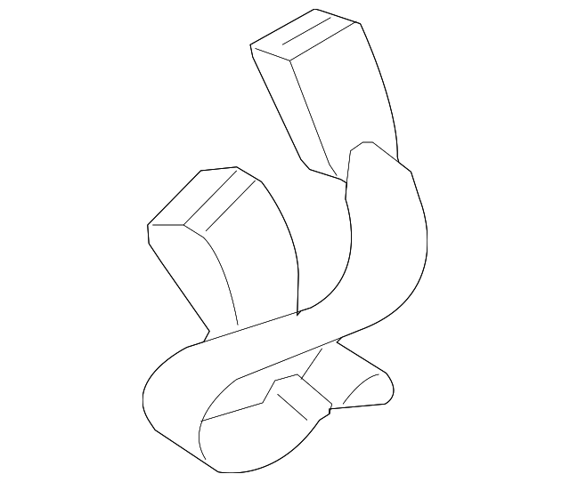 64681AG12AWA Деталь BUCKLE, LEFT