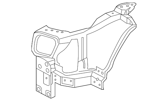62521-EV00A Деталь SIDE PANEL, LEFT